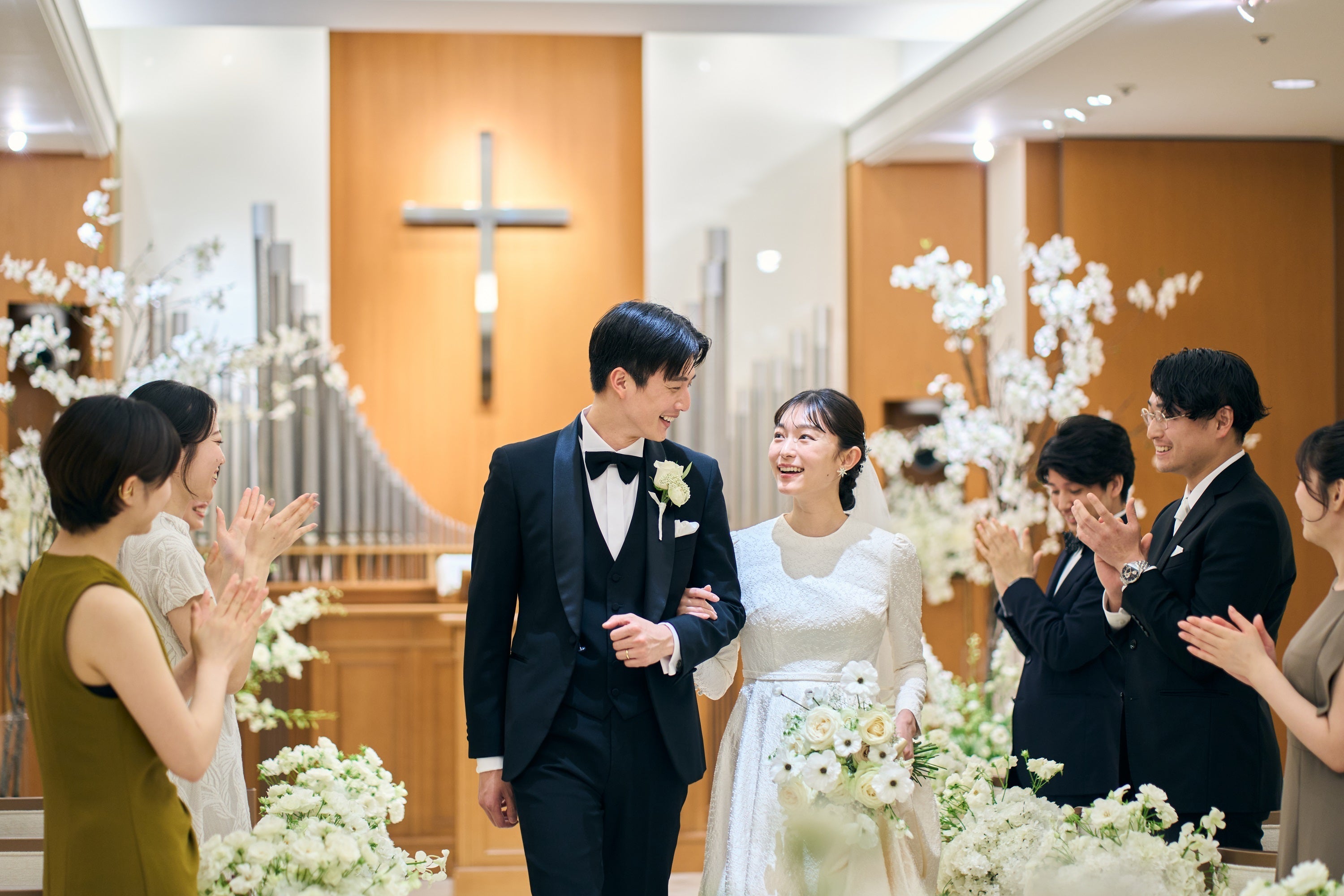 横浜 ベイ シェラトン ホテル　結婚式　家族婚　チャペル　披露宴　パーティー　ウエディング　ウェディング　ブライダル
